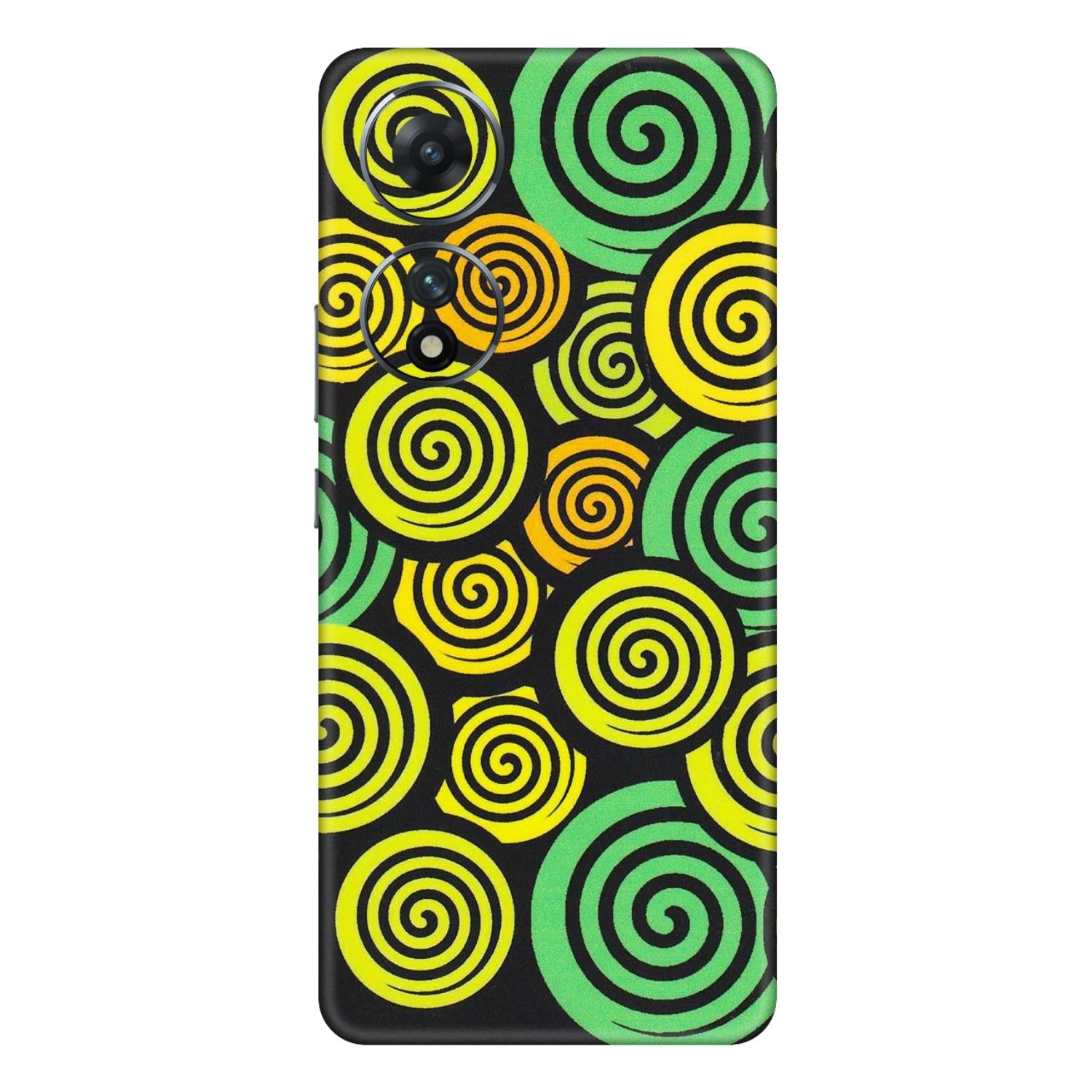 VIVO Z/V/X/T/U/S Series Phone Skins (All Models) - Crazy Spiral - Matte Finish (M-91) Vivo T2 (5G)