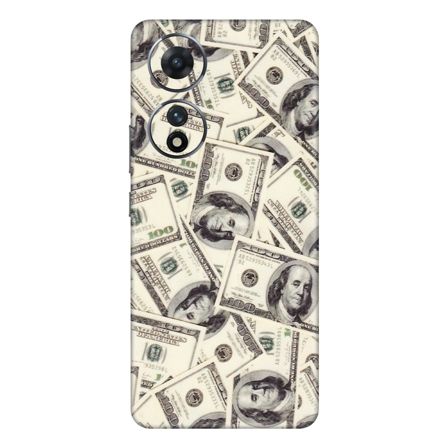 VIVO Z/V/X/T/U/S Series Phone Skins (All Models) - Dollar Lover - Transparent Finish (T-17) Vivo T2 (5G)