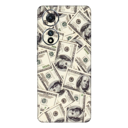 VIVO Z/V/X/T/U/S Series Phone Skins (All Models) - Dollar Lover - Transparent Finish (T-17) Vivo T2 (5G)