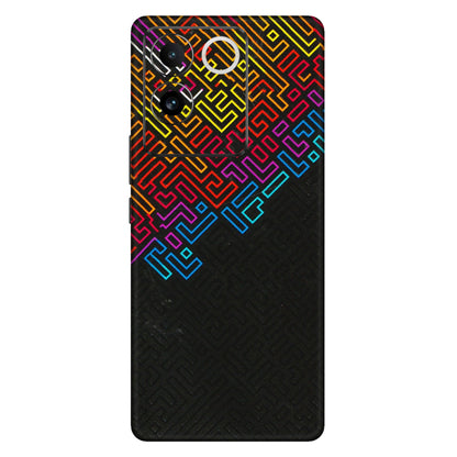 VIVO Z/V/X/T/U/S Series Phone Skins (All Models) - Dotme Pattern Art - 3D Embossed Finish (L-121) Vivo T2 Pro (5G)