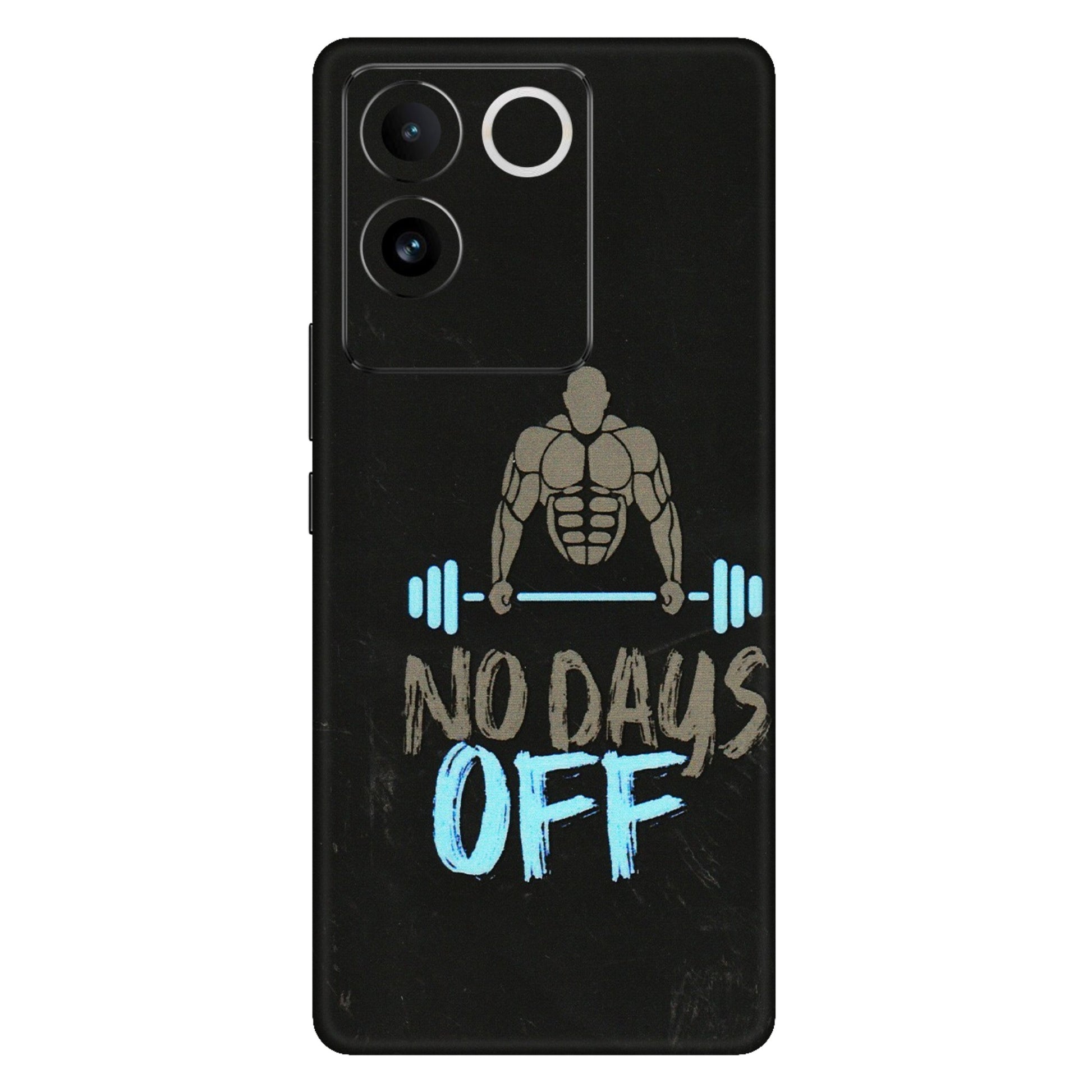 VIVO Z/V/X/T/U/S Series Phone Skins (All Models) - Gym Lover - 3D Embossed Finish (L-127) Vivo T2 Pro (5G)
