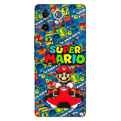 VIVO Z/V/X/T/U/S Series Phone Skins (All Models) - Super Mario Kart - 3D Embossed Finish (L-140) Vivo T2 Pro (5G)