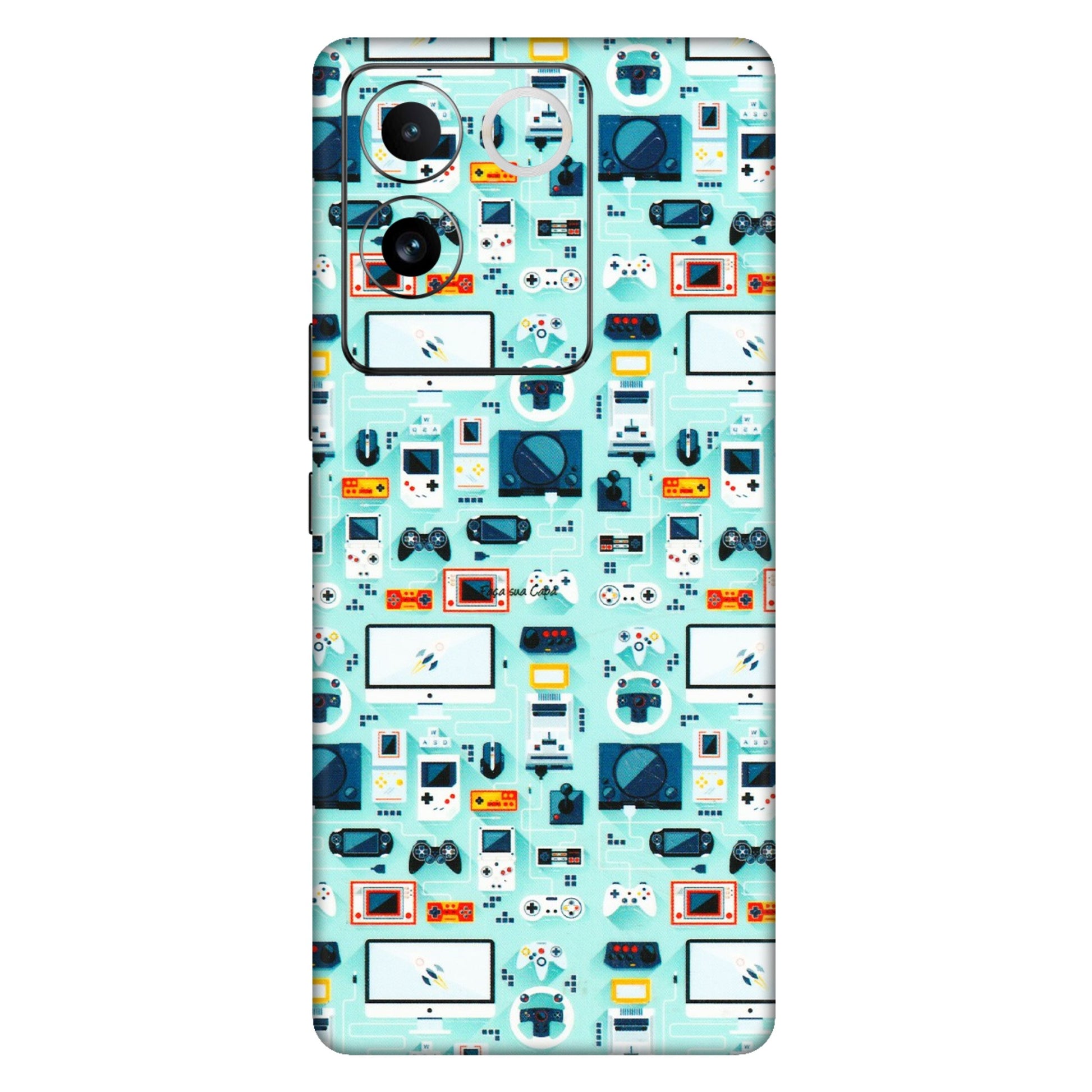 VIVO Z/V/X/T/U/S Series Phone Skins (All Models) - Gadgets Doodle - 3D Embossed Finish (L-184) Vivo T2 Pro (5G)
