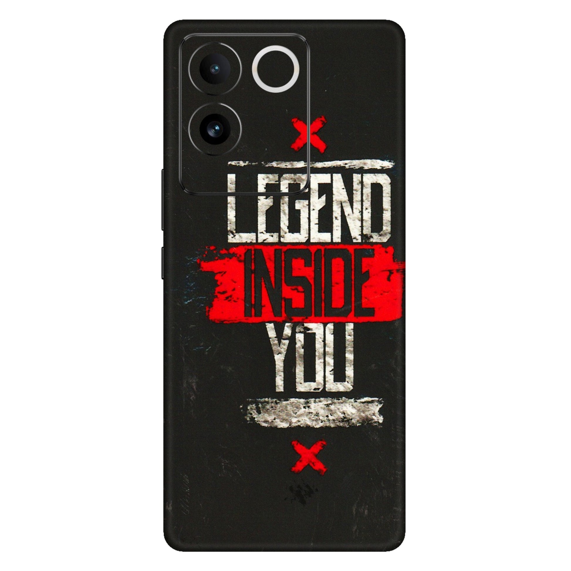 VIVO Z/V/X/T/U/S Series Phone Skins (All Models) - Legend Inside You - 3D Embossed Finish (L-186) Vivo T2 Pro (5G)