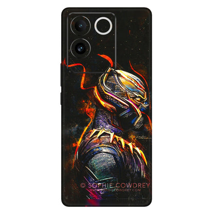 VIVO Z/V/X/T/U/S Series Phone Skins (All Models) - Black Panther - 3D Embossed Finish (L-190) Vivo T2 Pro (5G)
