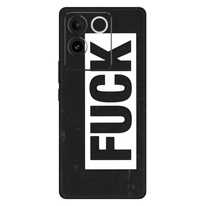 VIVO Z/V/X/T/U/S Series Phone Skins (All Models) - The F Word - 3D Embossed Finish (L-255) Vivo T2 Pro (5G)