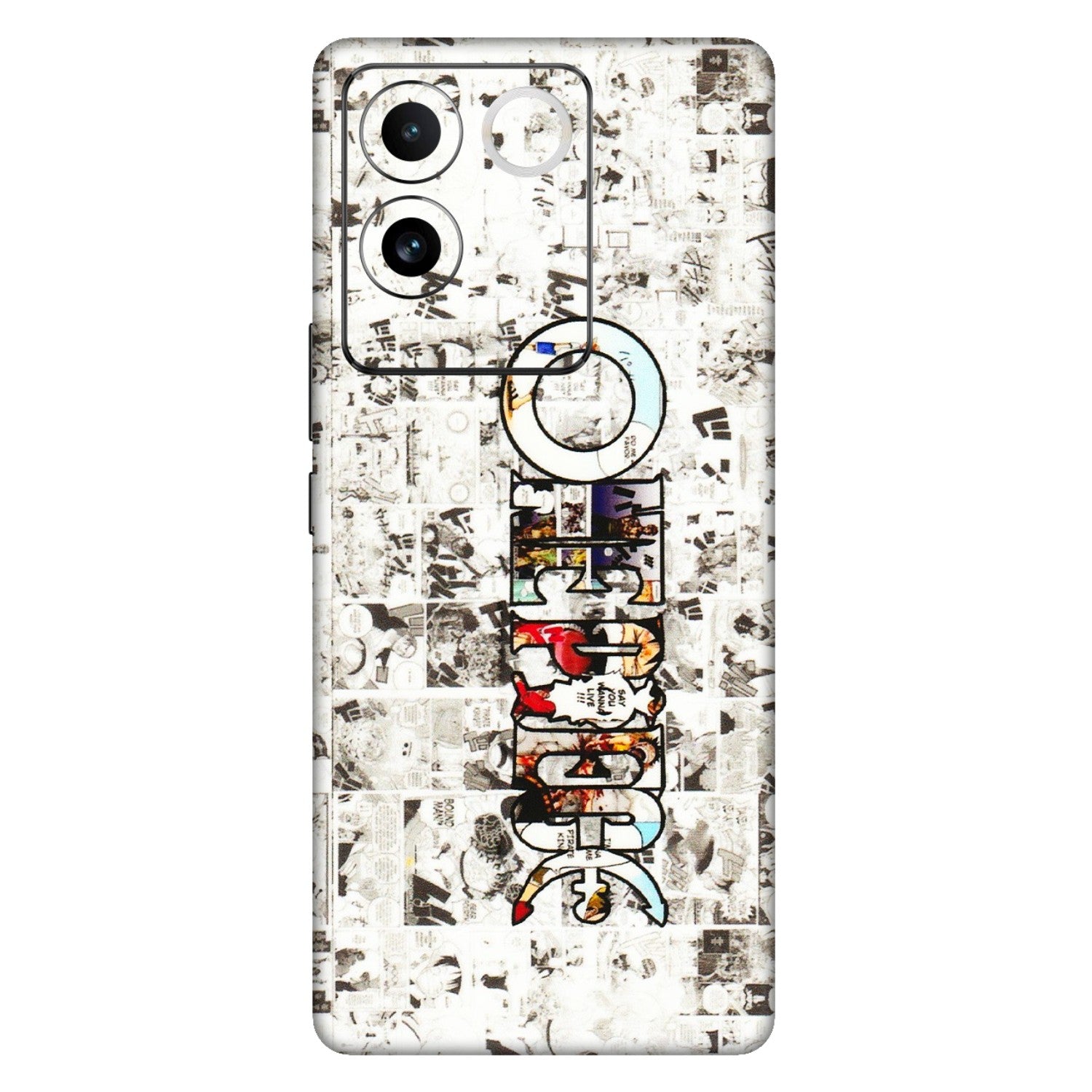 VIVO Z/V/X/T/U/S Series Phone Skins (All Models) - One Piece Manga - 3D Embossed Finish (L-26) Vivo T2 Pro (5G)
