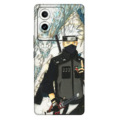 VIVO Z/V/X/T/U/S Series Phone Skins (All Models) - Kakashi Hatake Naruto Anime - 3D Embossed Finish (L-46) Vivo T2 Pro (5G)