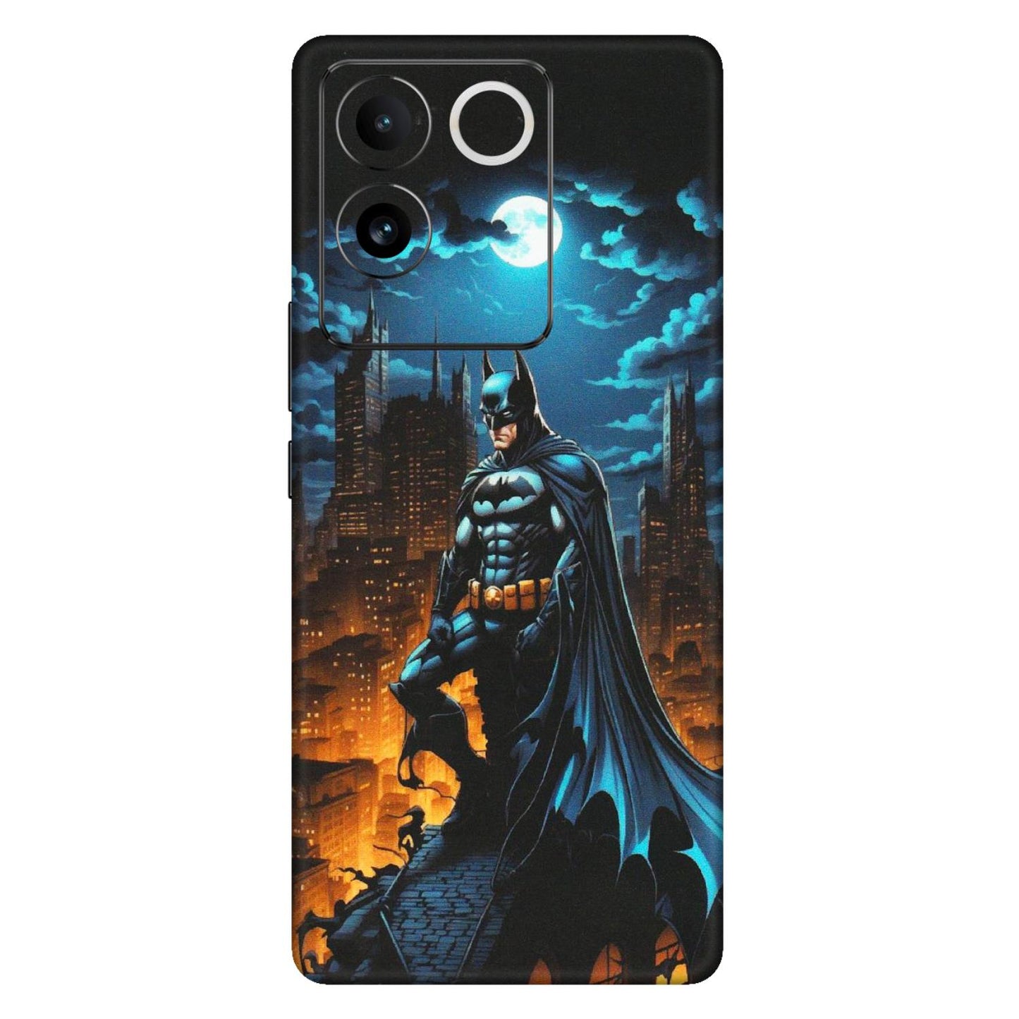 VIVO Z/V/X/T/U/S Series Phone Skins (All Models) - Batman Arkham City - Matte Finish (M-01) Vivo T2 Pro (5G)
