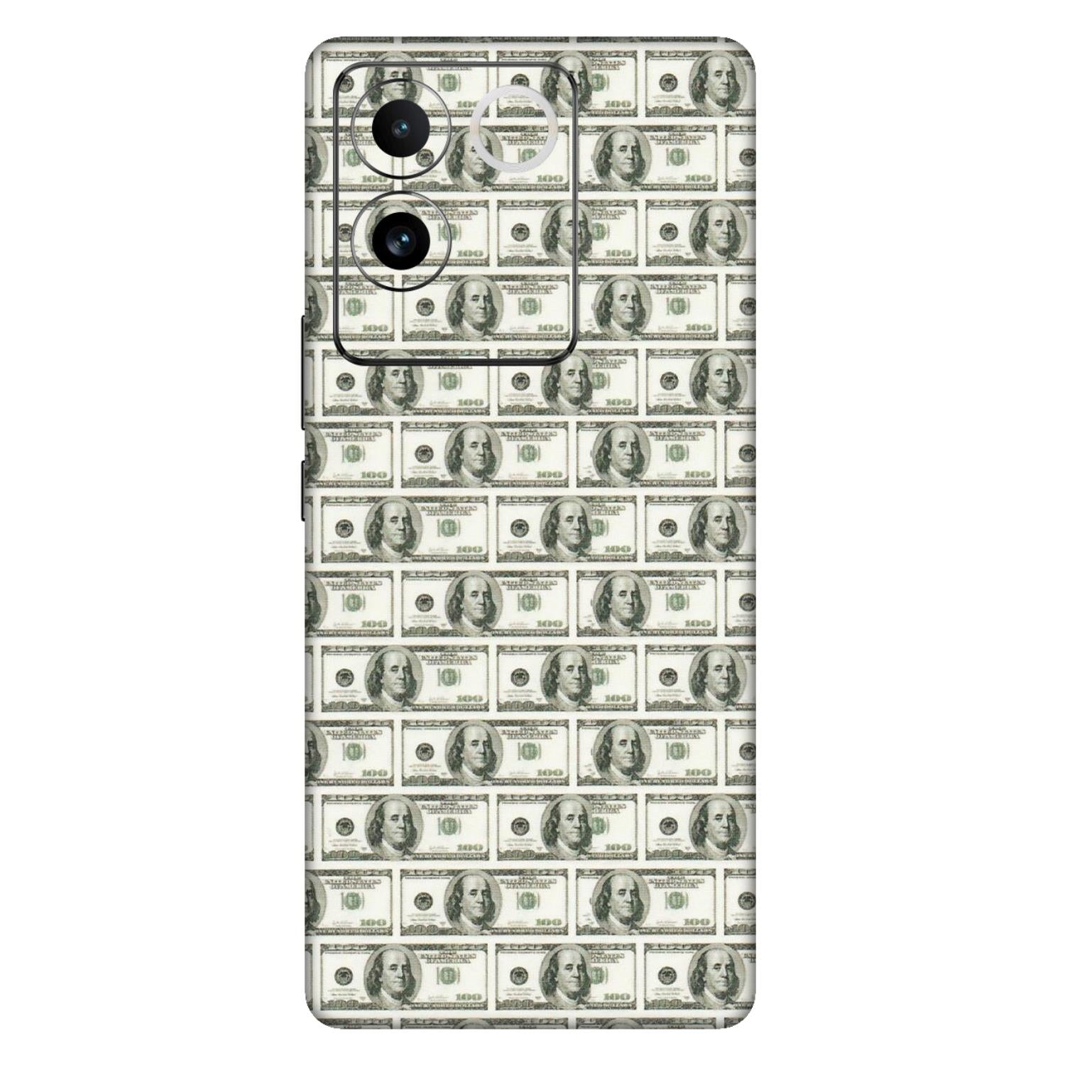 VIVO Z/V/X/T/U/S Series Phone Skins (All Models) - I Love Dollars - Matte Finish (M-40) Vivo T2 Pro (5G)