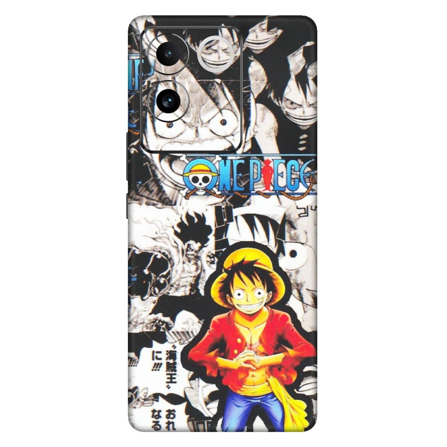 VIVO Z/V/X/T/U/S Series Phone Skins (All Models) - One Piece B&W - Matte Finish (M-63) Vivo T2 Pro (5G)