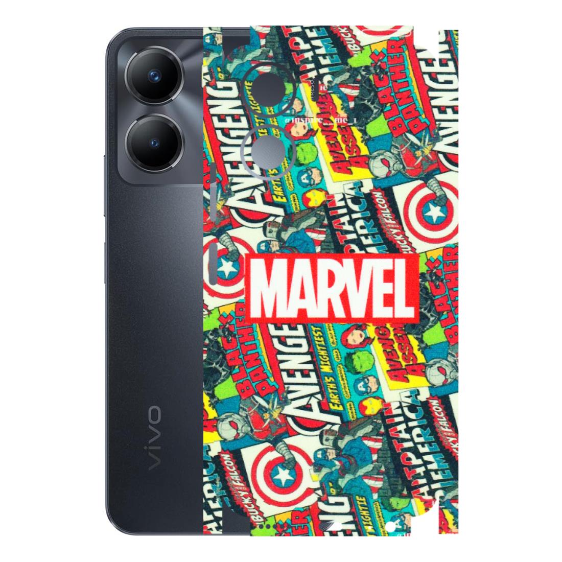 VIVO Z/V/X/T/U/S Series Phone Skins (All Models) - Marvel Comic Lover - Matte Finish (M-30) Vivo T2 X (5G)