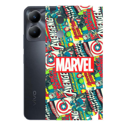 VIVO Z/V/X/T/U/S Series Phone Skins (All Models) - Marvel Comic Lover - Matte Finish (M-30) Vivo T2 X (5G)