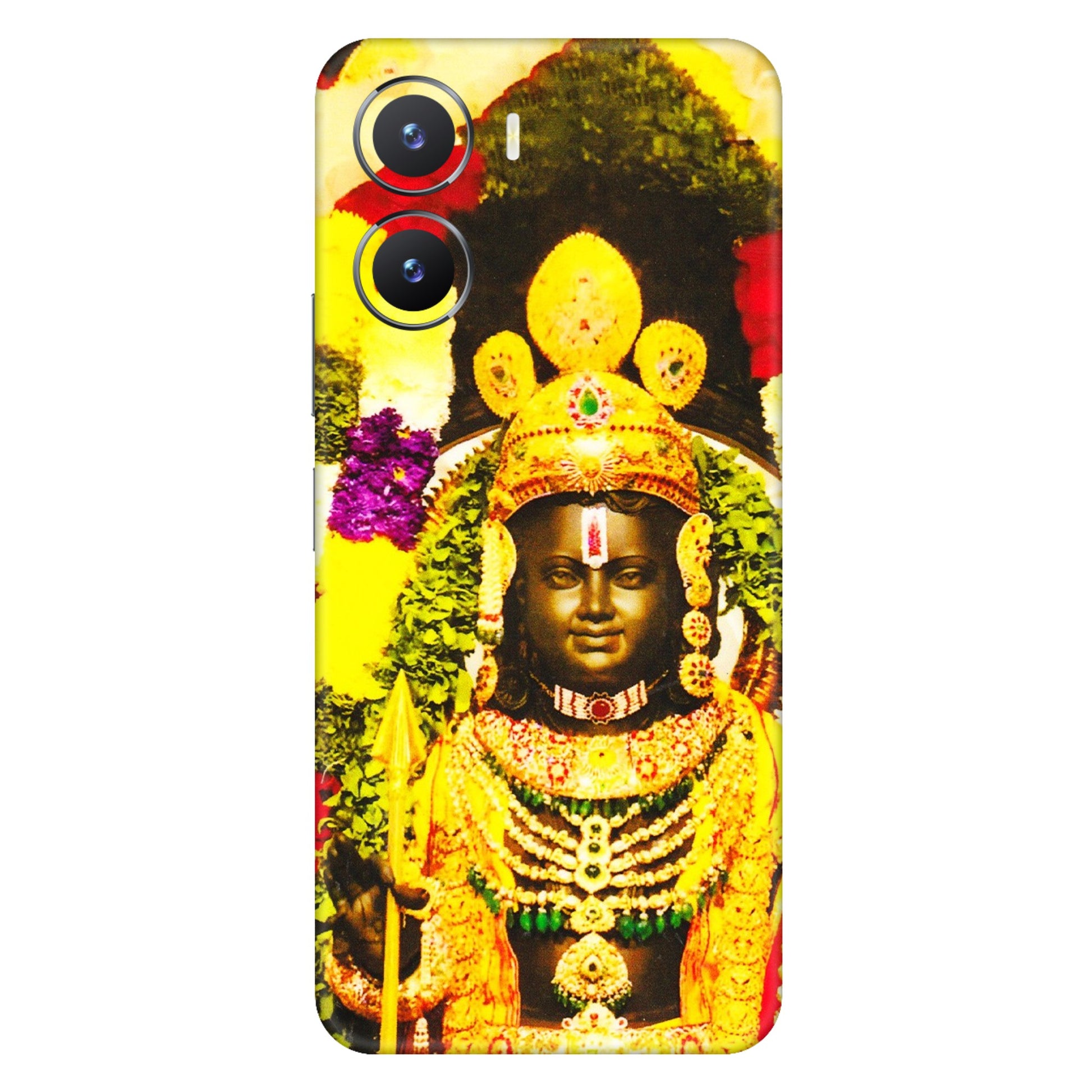 VIVO Z/V/X/T/U/S Series Phone Skins (All Models) - Ram Lalla Ayodhya - 3D Embossed Finish (L-103) Vivo T2 X (5G)