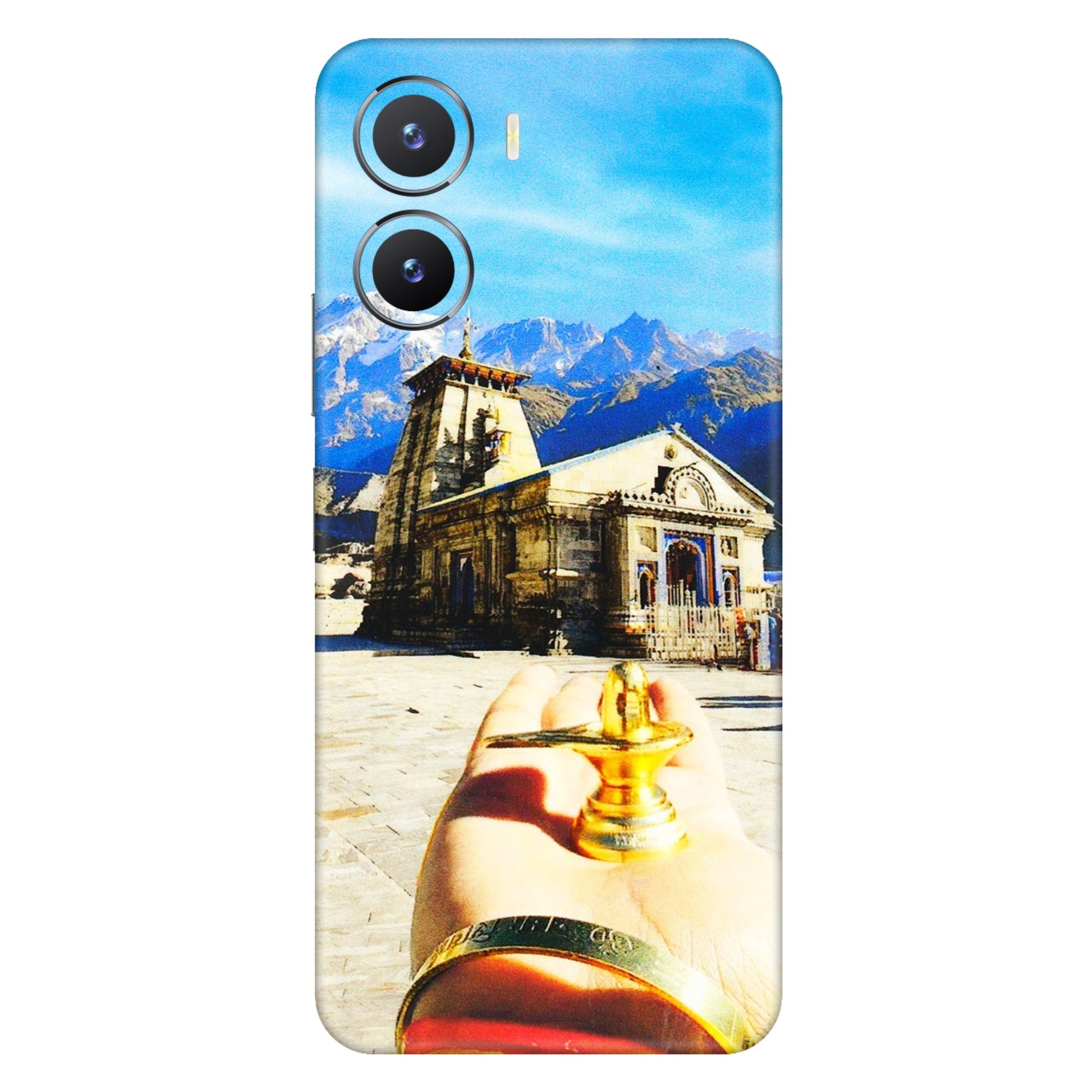 VIVO Z/V/X/T/U/S Series Phone Skins (All Models) - Beauty of Kedarnath - 3D Embossed Finish (L-108) Vivo T2 X (5G)