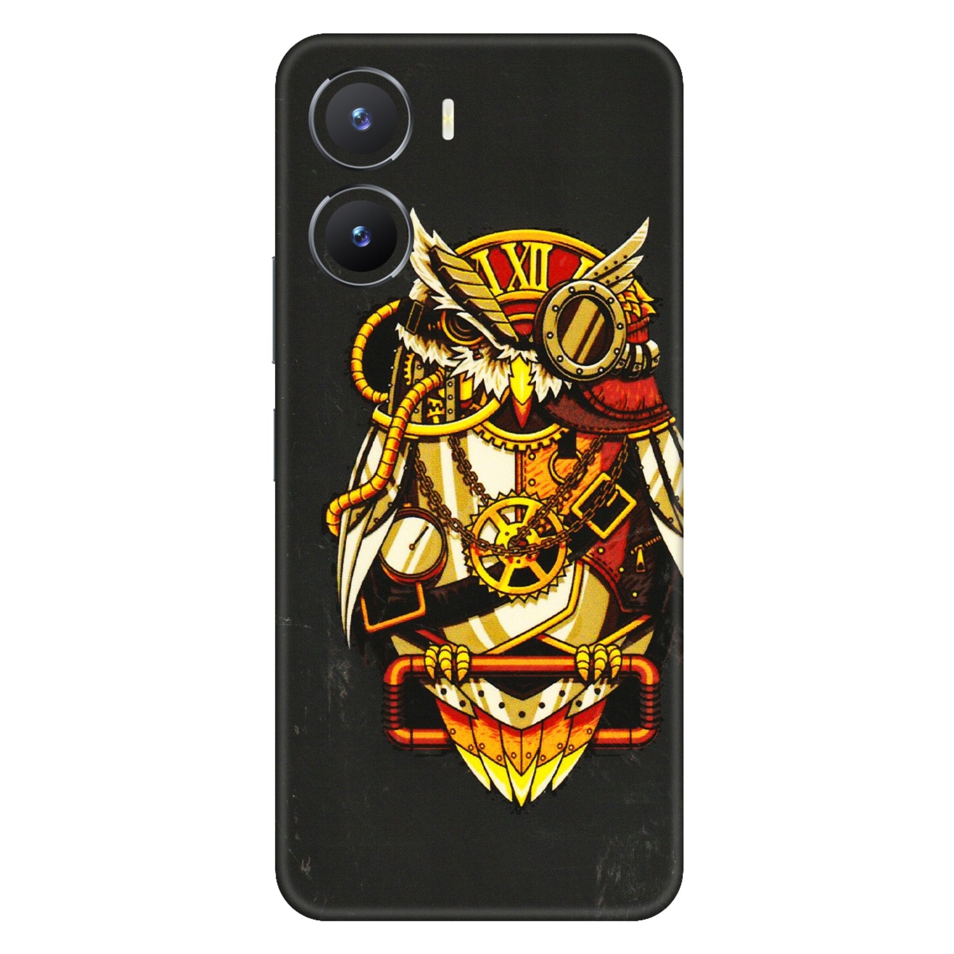 VIVO Z/V/X/T/U/S Series Phone Skins (All Models) - Classy Smart Owl - 3D Embossed Finish (L-144) Vivo T2 X (5G)