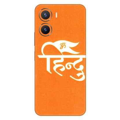 VIVO Z/V/X/T/U/S Series Phone Skins (All Models) - Hindu Kesari - 3D Embossed Finish (L-154) Vivo T2 X (5G)