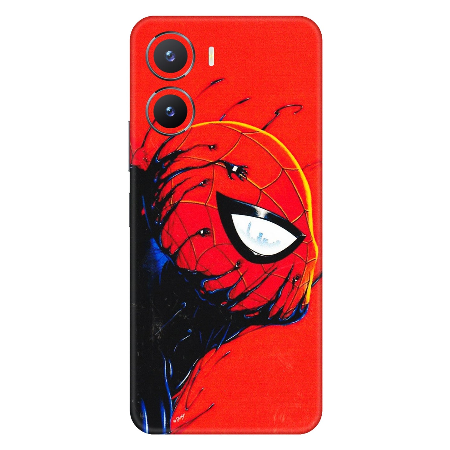 VIVO Z/V/X/T/U/S Series Phone Skins (All Models) - Spiderman Face Venom - 3D Embossed Finish (L-165) Vivo T2 X (5G)
