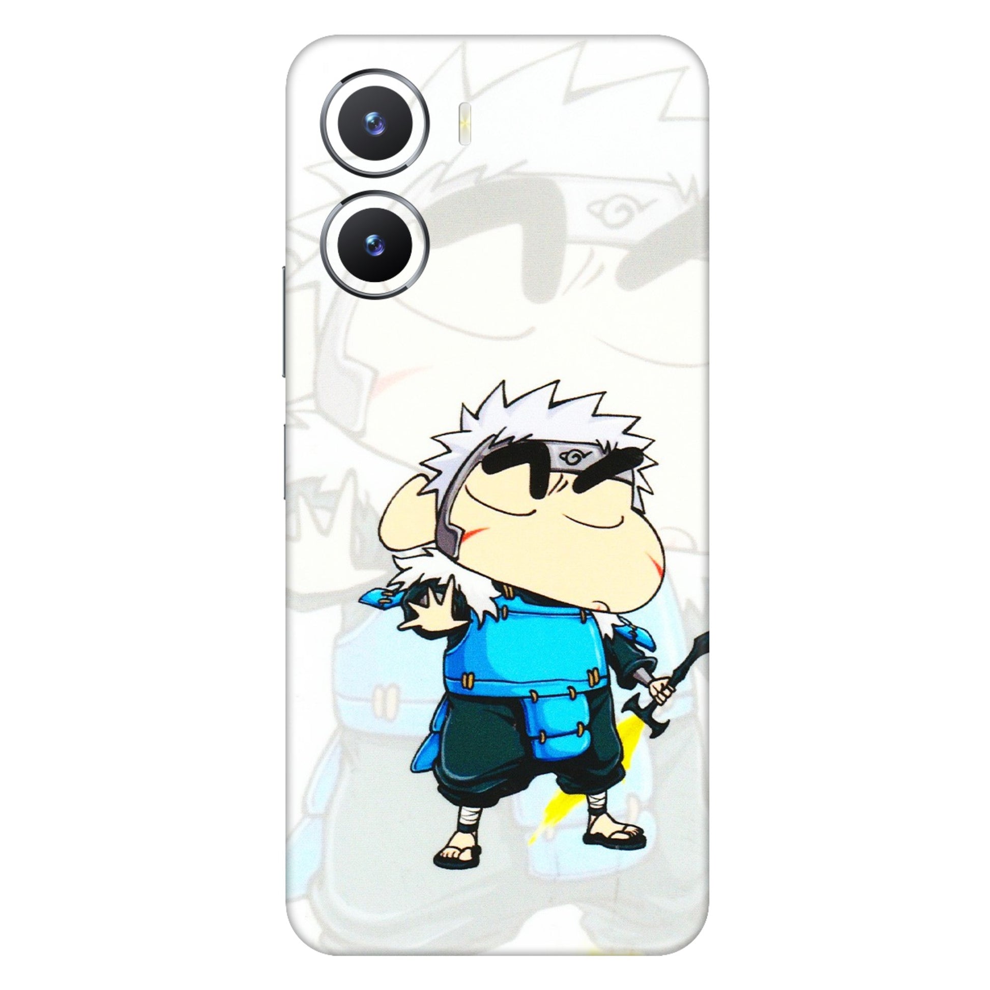 VIVO Z/V/X/T/U/S Series Phone Skins (All Models) - Angry Young Shinchan - 3D Embossed Finish (L-226) Vivo T2 X (5G)