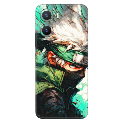 VIVO Z/V/X/T/U/S Series Phone Skins (All Models) - Kakashi Side Profile - 3D Embossed Finish (L-249) Vivo T2 X (5G)