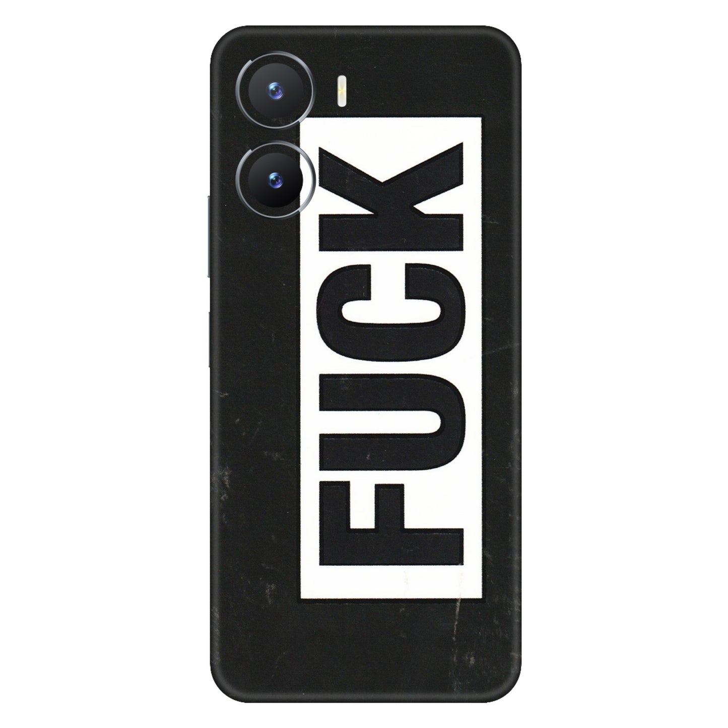 VIVO Z/V/X/T/U/S Series Phone Skins (All Models) - The F Word - 3D Embossed Finish (L-255) Vivo T2 X (5G)