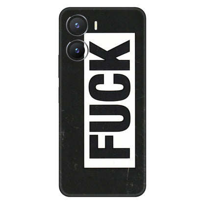 VIVO Z/V/X/T/U/S Series Phone Skins (All Models) - The F Word - 3D Embossed Finish (L-255) Vivo T2 X (5G)