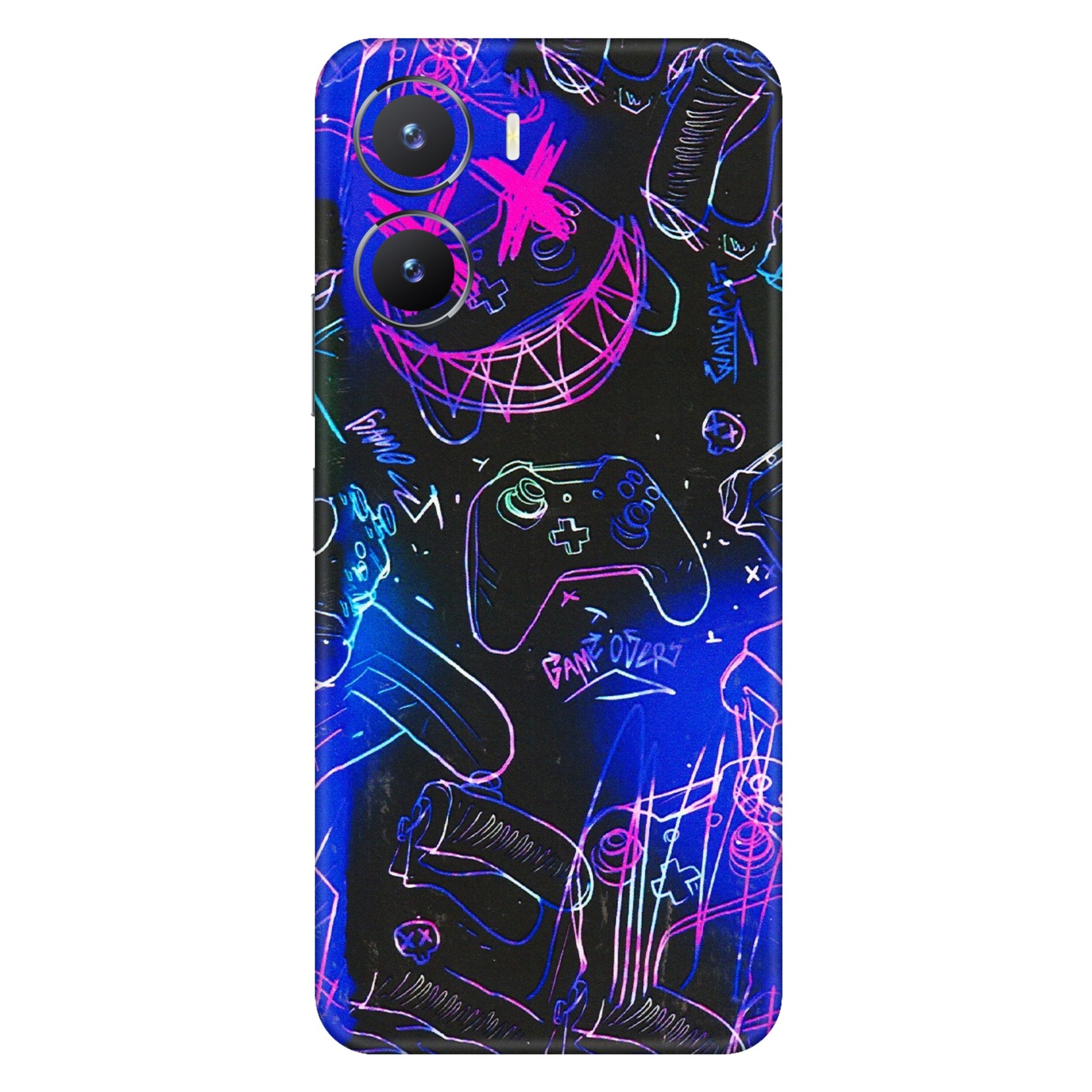 VIVO Z/V/X/T/U/S Series Phone Skins (All Models) - Gamers Paradise - 3D Embossed Finish (L-258) Vivo T2 X (5G)
