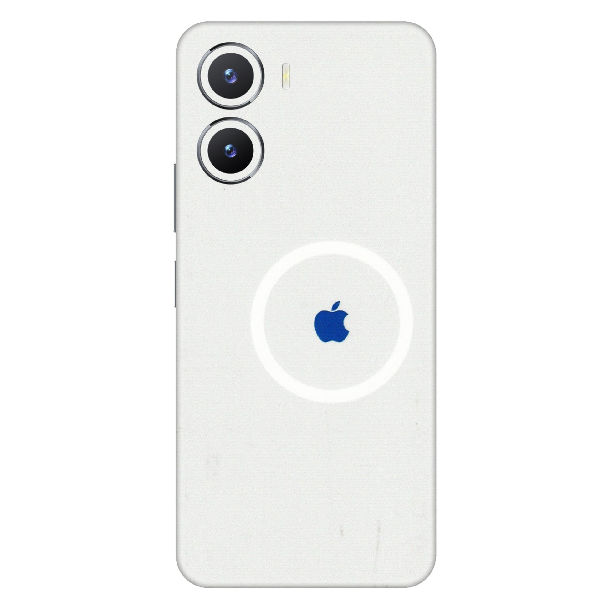 VIVO Z/V/X/T/U/S Series Phone Skins (All Models) - iPhone Magsafe Logo - 3D Embossed Finish (L-320) Vivo T2 X (5G)