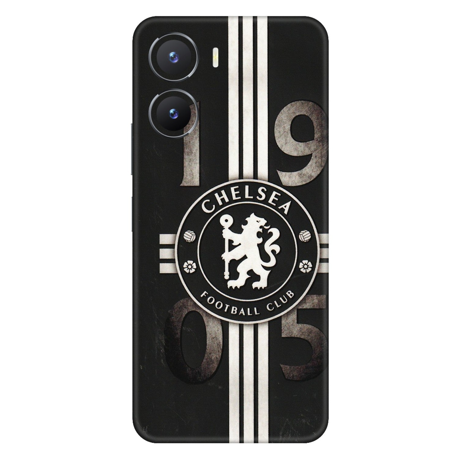VIVO Z/V/X/T/U/S Series Phone Skins (All Models) - Chelsea Fan Club - 3D Embossed Finish (L-36) Vivo T2 X (5G)