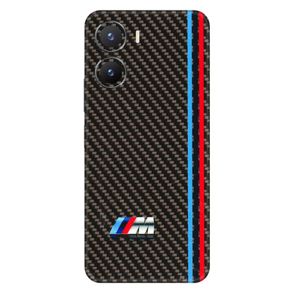VIVO Z/V/X/T/U/S Series Phone Skins (All Models) - BM Carbon Fiber Feels - 3D Embossed Finish (L-38) Vivo T2 X (5G)