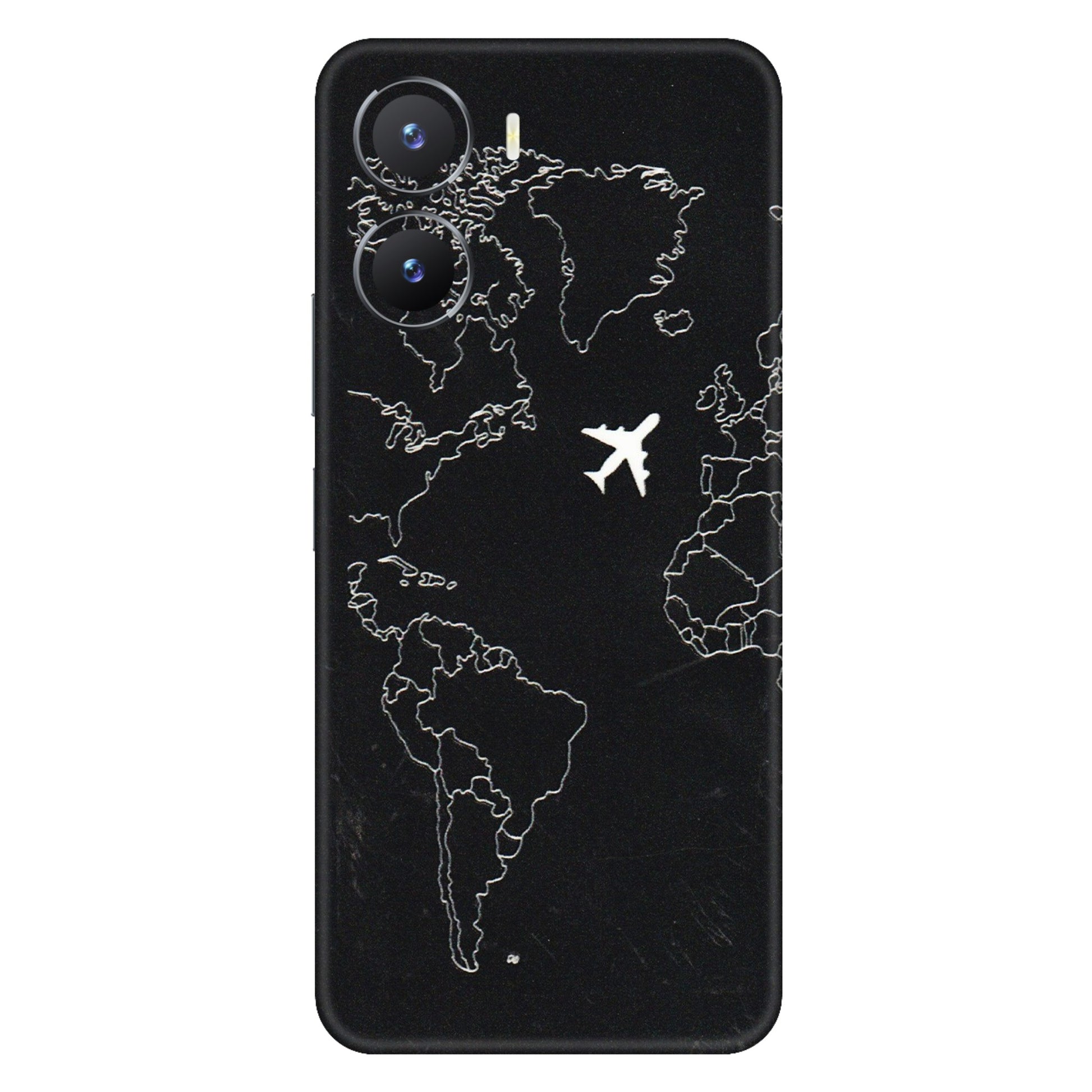 VIVO Z/V/X/T/U/S Series Phone Skins (All Models) - Never Ending Travel - 3D Embossed Finish (L-79) Vivo T2 X (5G)
