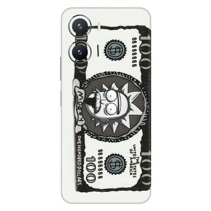 VIVO Z/V/X/T/U/S Series Phone Skins (All Models) - Rick And Morty Hundred Dollar Anime - Matte Finish (M-161) Vivo T2 X (5G)