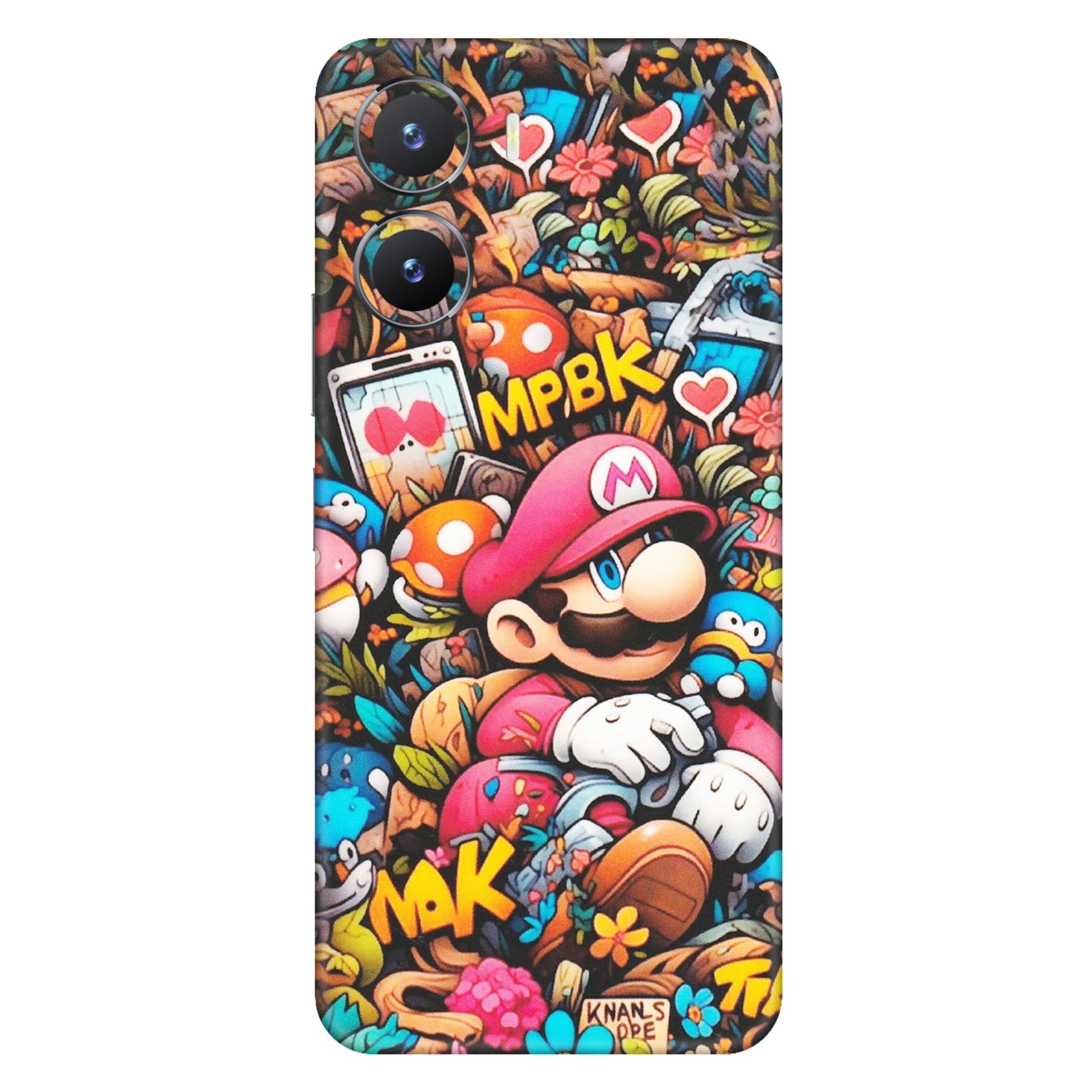 VIVO Z/V/X/T/U/S Series Phone Skins (All Models) - Super Mario Bros Artistic - Matte Finish (M-173) Vivo T2 X (5G)