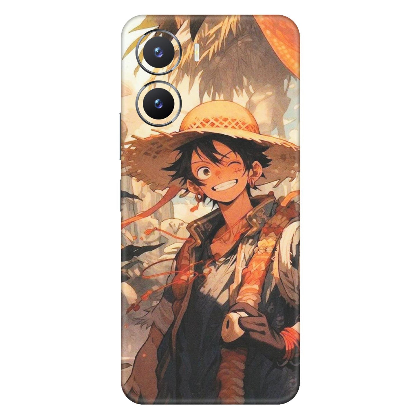 VIVO Z/V/X/T/U/S Series Phone Skins (All Models) - Anime Character Smile - Matte Finish (M-33) Vivo T2 X (5G)
