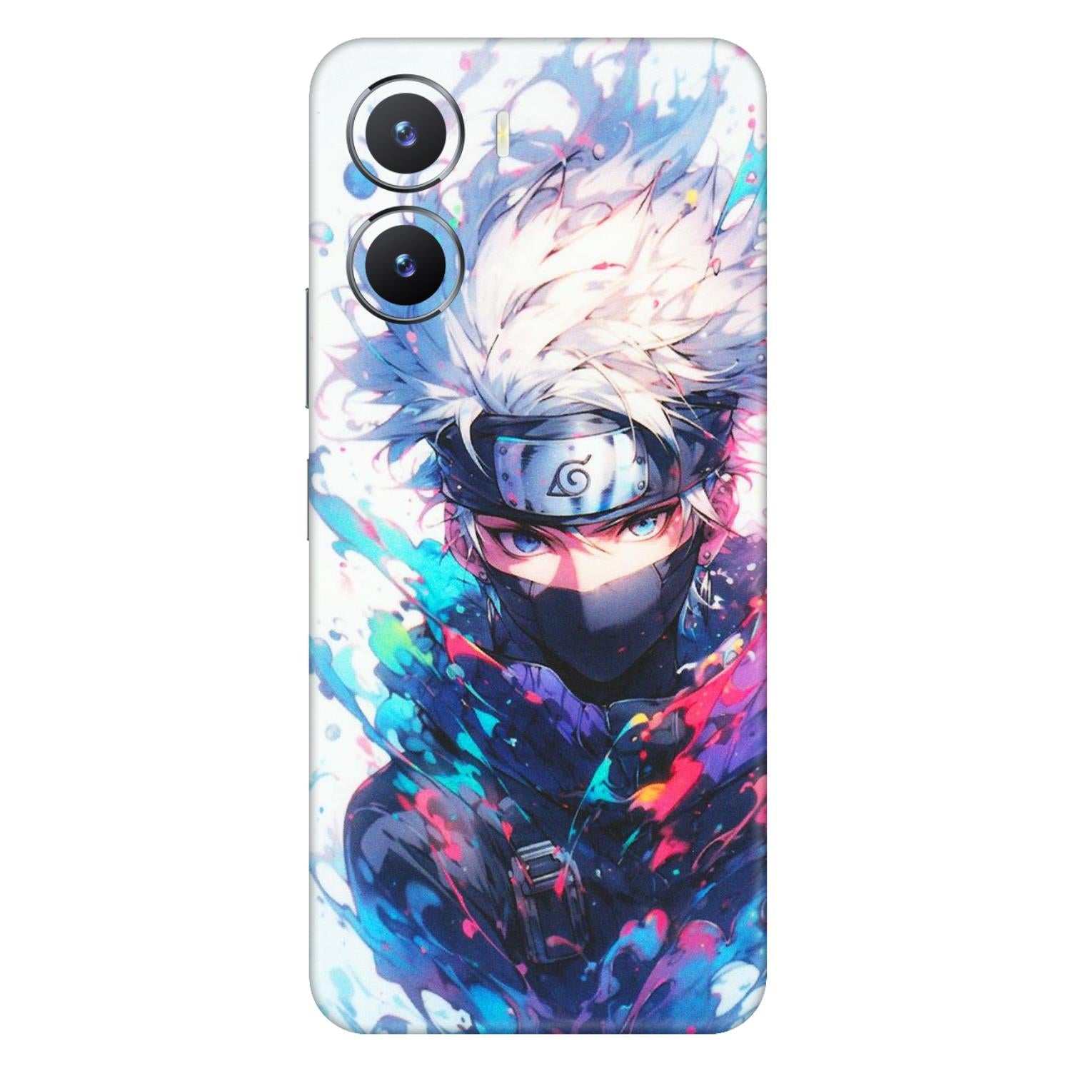 VIVO Z/V/X/T/U/S Series Phone Skins (All Models) - Naruto Face Mask - Matte Finish (M-03) Vivo T2 X (5G)