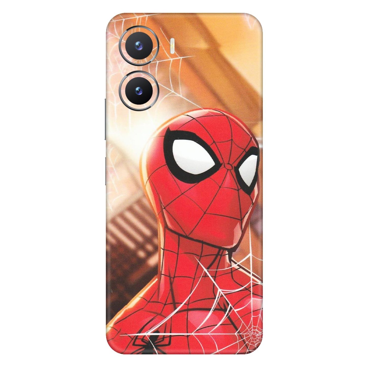 VIVO Z/V/X/T/U/S Series Phone Skins (All Models) - Spiderman Face New - Matte Finish (M-41) Vivo T2 X (5G)