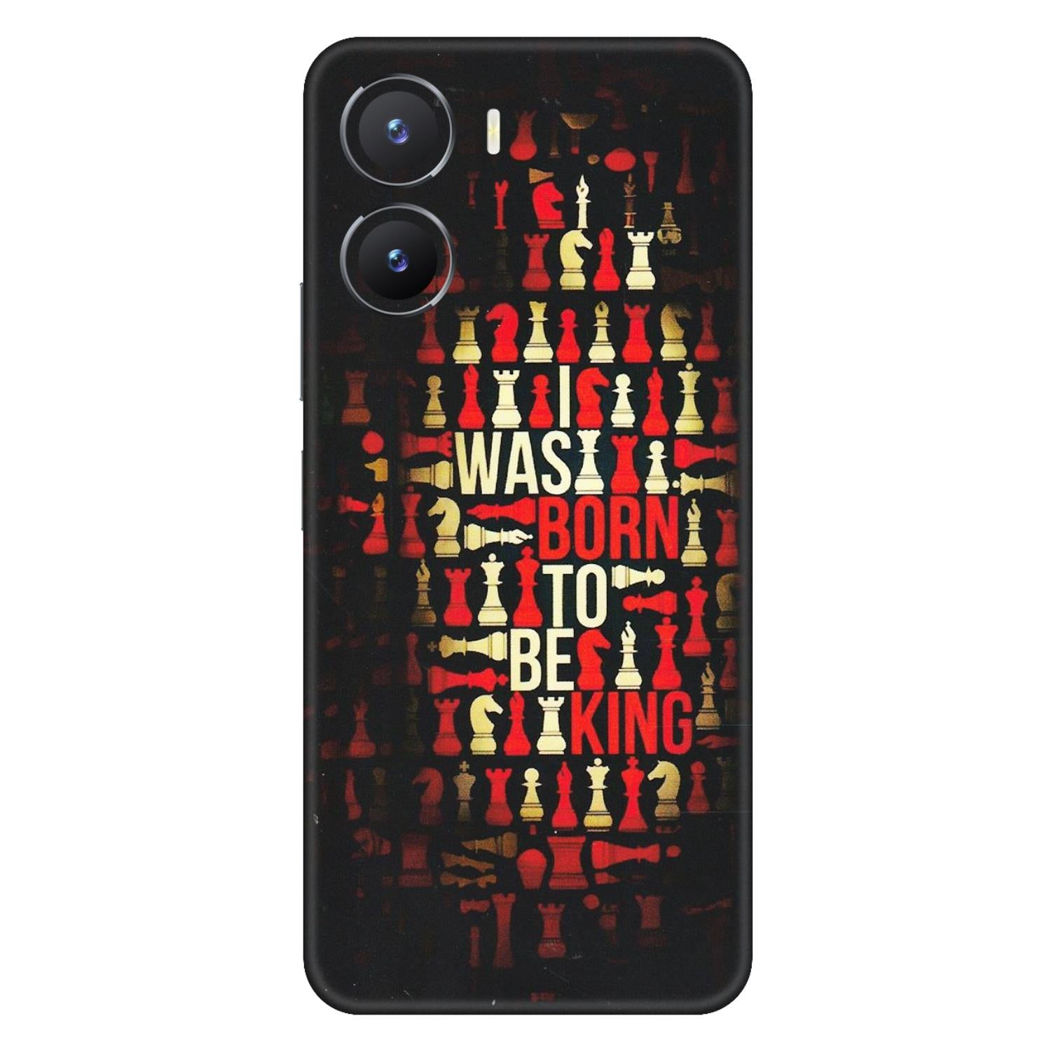 VIVO Z/V/X/T/U/S Series Phone Skins (All Models) - Born To Be King - Matte Finish (M-73) Vivo T2 X (5G)