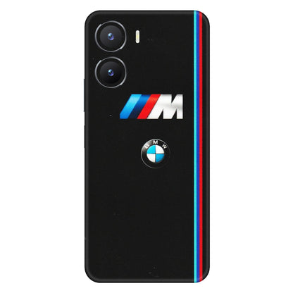 VIVO Z/V/X/T/U/S Series Phone Skins (All Models) - Styling With Black BMW - Matte Finish (M-74) Vivo T2 X (5G)