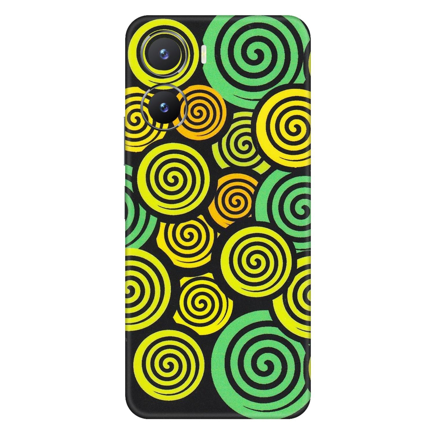 VIVO Z/V/X/T/U/S Series Phone Skins (All Models) - Crazy Spiral - Matte Finish (M-91) Vivo T2 X (5G)