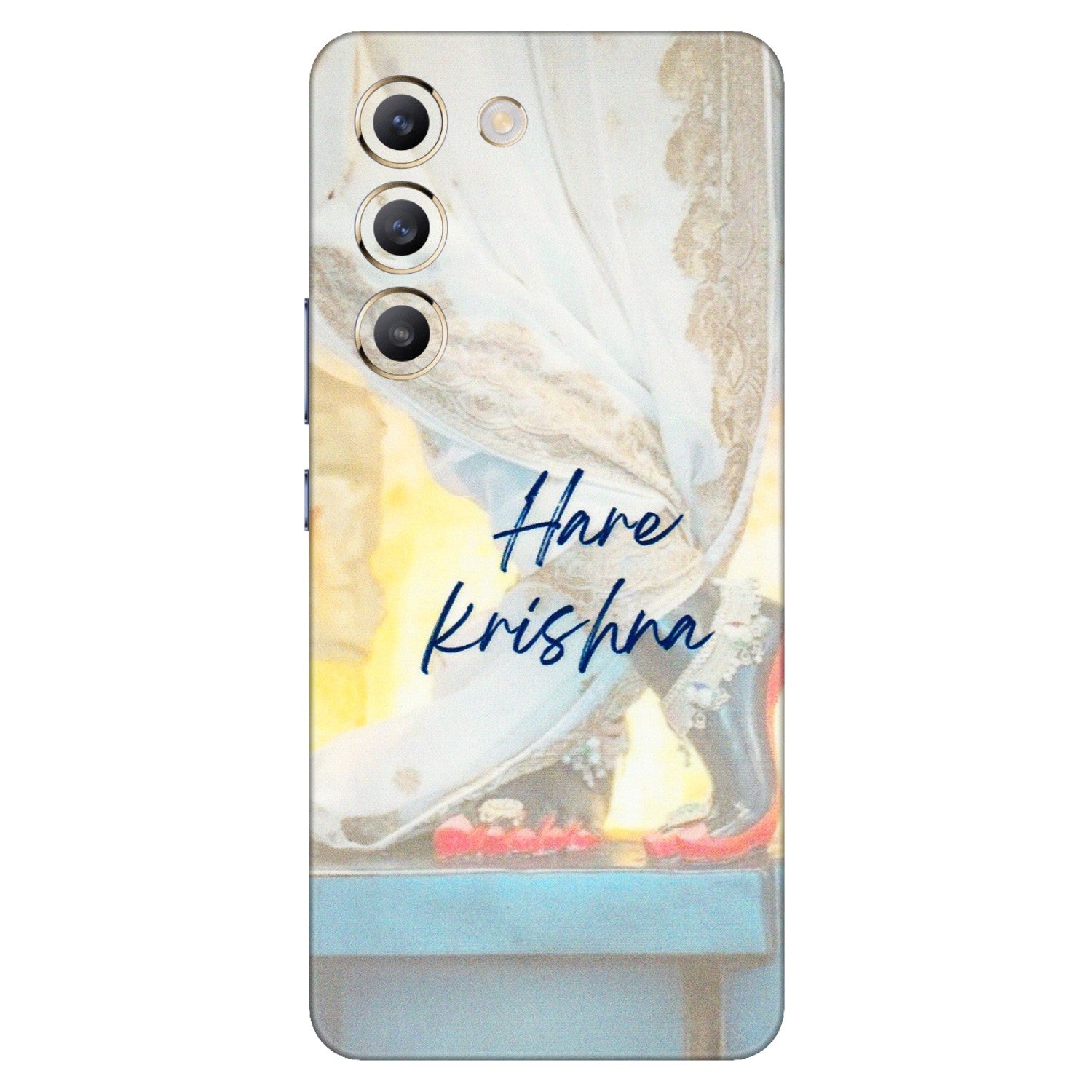 VIVO Z/V/X/T/U/S Series Phone Skins (All Models) - Hare Krishna - 3D Embossed Finish (L-03) Vivo T3 (5G)