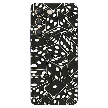VIVO Z/V/X/T/U/S Series Phone Skins (All Models) - Big Black Dices - 3D Embossed Finish (L-106) Vivo T3 (5G)