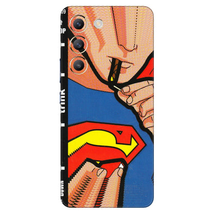 VIVO Z/V/X/T/U/S Series Phone Skins (All Models) - Superman Sutta - 3D Embossed Finish (L-130) Vivo T3 (5G)