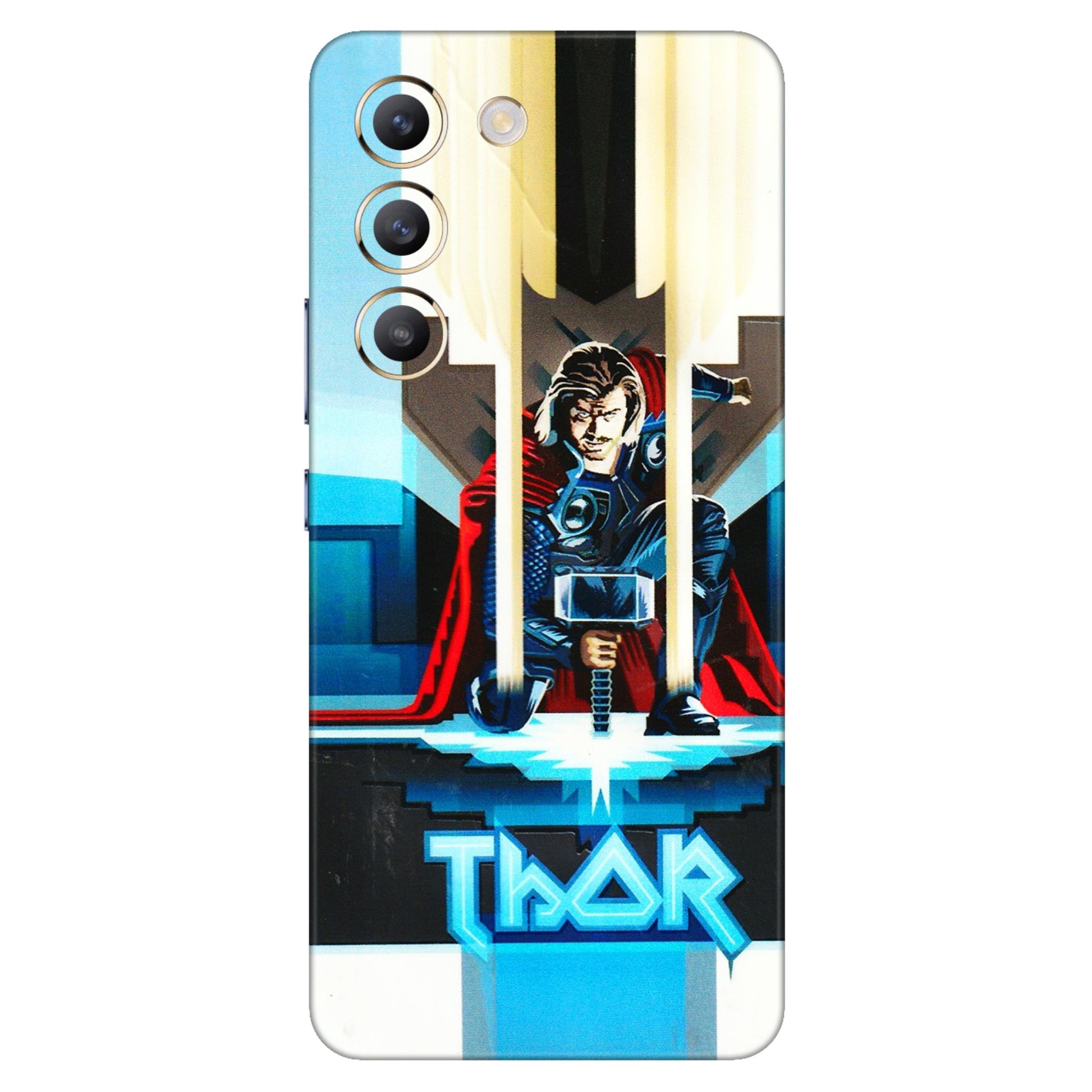 VIVO Z/V/X/T/U/S Series Phone Skins (All Models) - Thor - 3D Embossed Finish (L-137) Vivo T3 (5G)