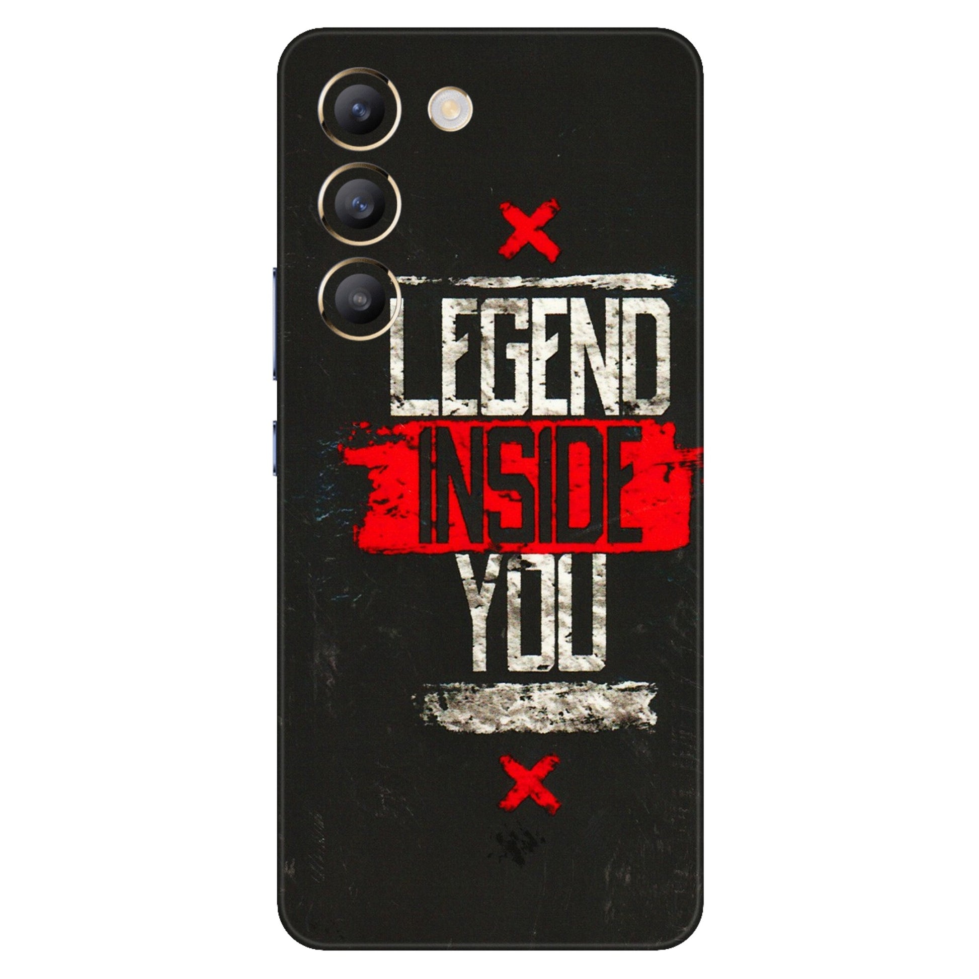 VIVO Z/V/X/T/U/S Series Phone Skins (All Models) - Legend Inside You - 3D Embossed Finish (L-186) Vivo T3 (5G)