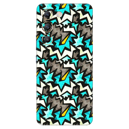 VIVO Z/V/X/T/U/S Series Phone Skins (All Models) - Funky Zig Zag - 3D Embossed Finish (L-223) Vivo T3 (5G)