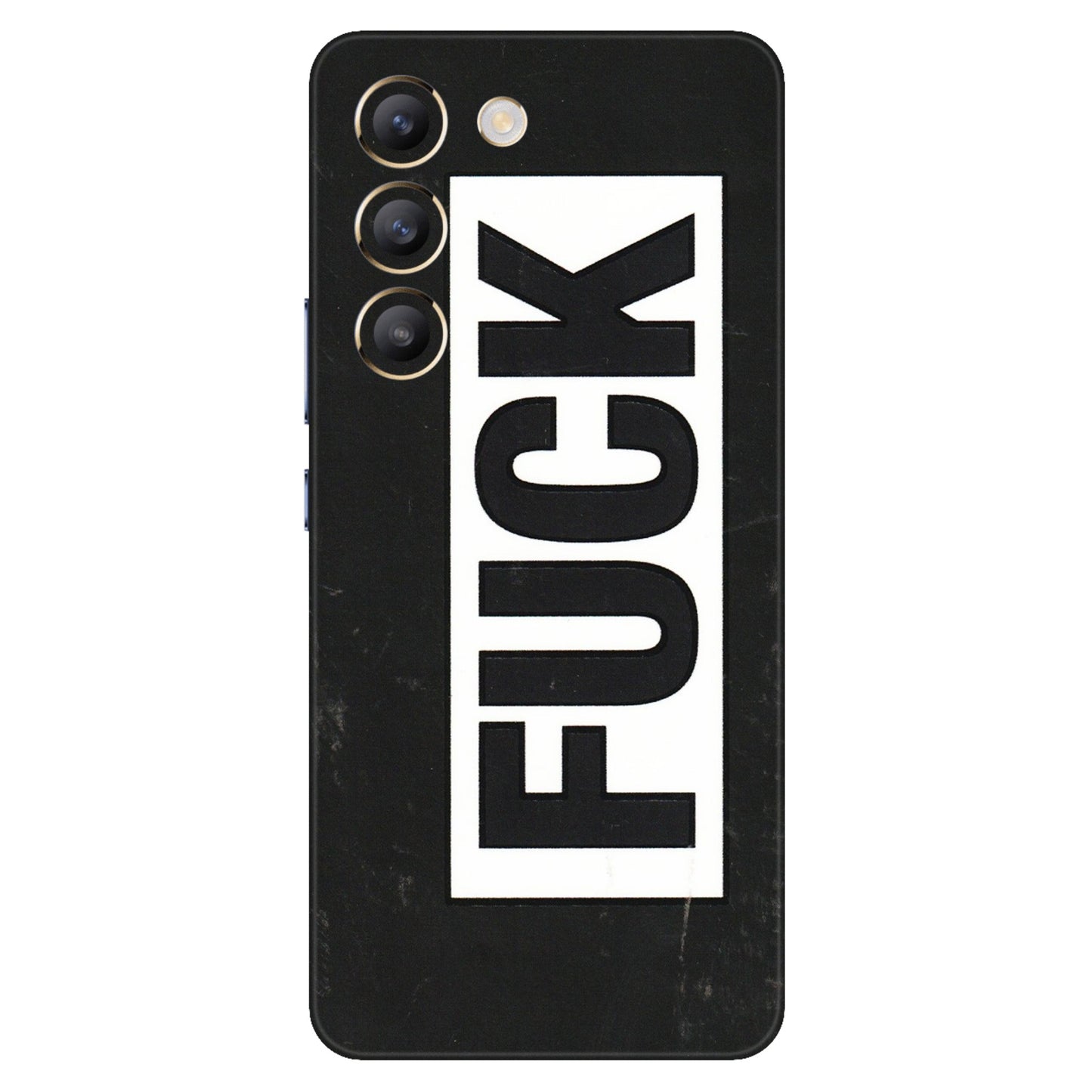 VIVO Z/V/X/T/U/S Series Phone Skins (All Models) - The F Word - 3D Embossed Finish (L-255) Vivo T3 (5G)