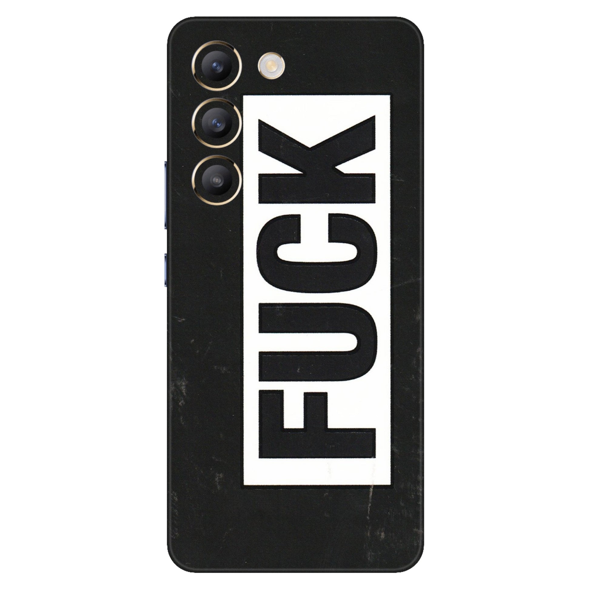 VIVO Z/V/X/T/U/S Series Phone Skins (All Models) - The F Word - 3D Embossed Finish (L-255) Vivo T3 (5G)