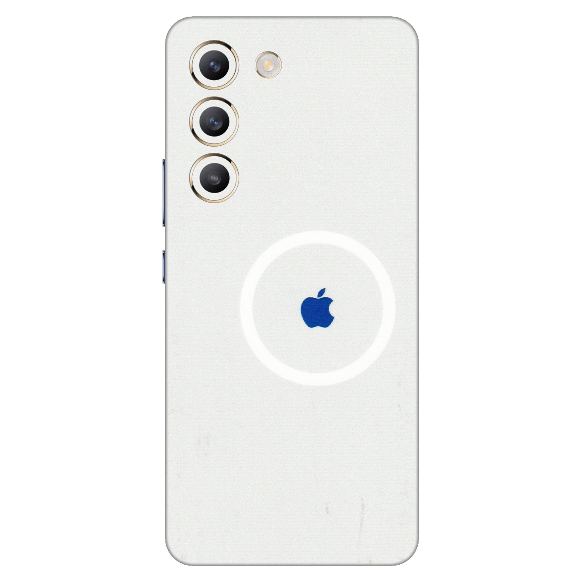 VIVO Z/V/X/T/U/S Series Phone Skins (All Models) - iPhone Magsafe Logo - 3D Embossed Finish (L-320) Vivo T3 (5G)