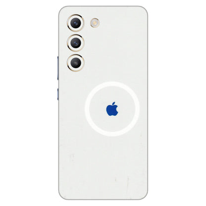 VIVO Z/V/X/T/U/S Series Phone Skins (All Models) - iPhone Magsafe Logo - 3D Embossed Finish (L-320) Vivo T3 (5G)