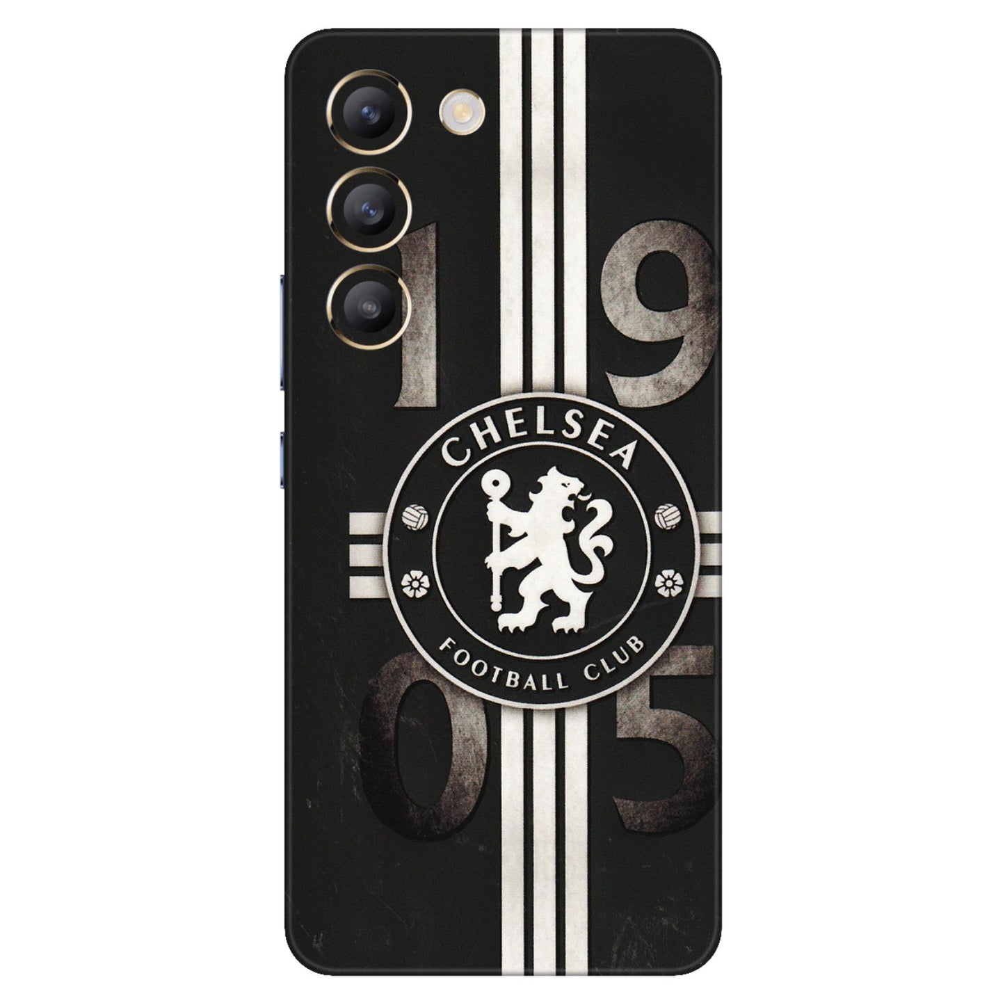VIVO Z/V/X/T/U/S Series Phone Skins (All Models) - Chelsea Fan Club - 3D Embossed Finish (L-36) Vivo T3 (5G)